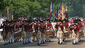 Colonial Williamsburg Fife & Drums. Copyright Sean Teretta