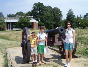 Visit Yorktown Battlefield too - it's included in admission!